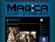 Tablet Screenshot of magica.lu